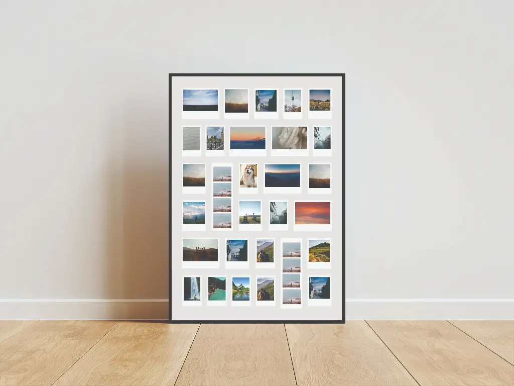 Polaroid Wall Frame