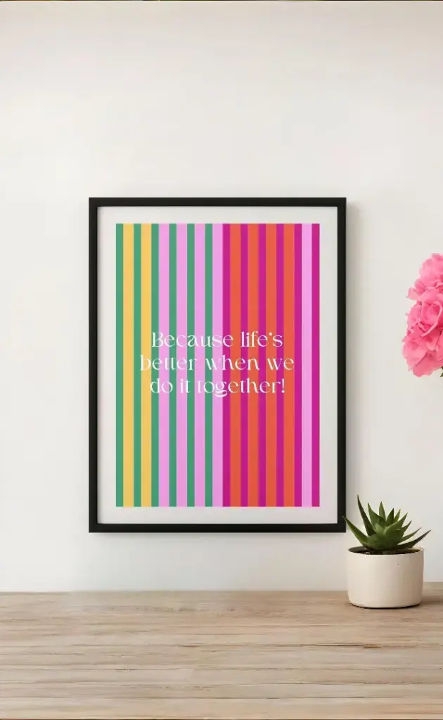 The Colorblock Frame