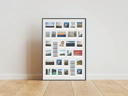 Polaroid Wall Frame